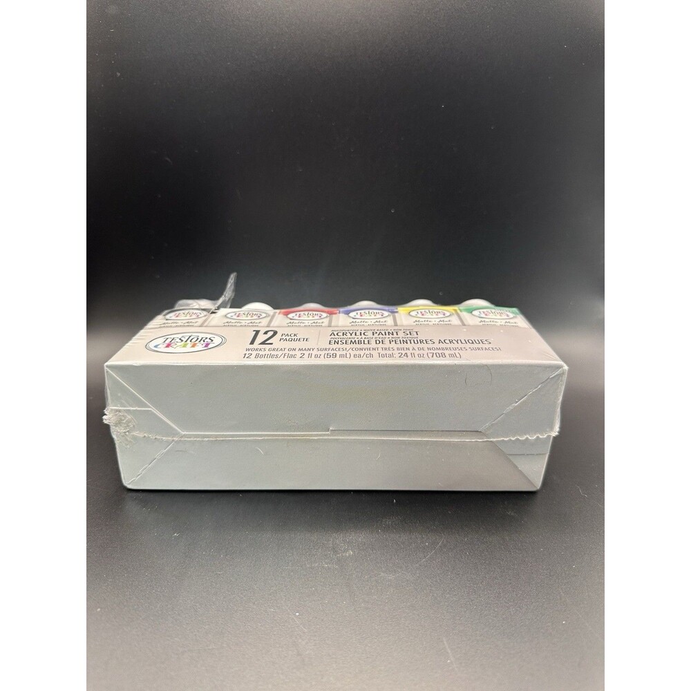 New Testers Craft Acrylic Paint 12  Set Matte Finish Multipurpose Water Based - Picture 9 of 9